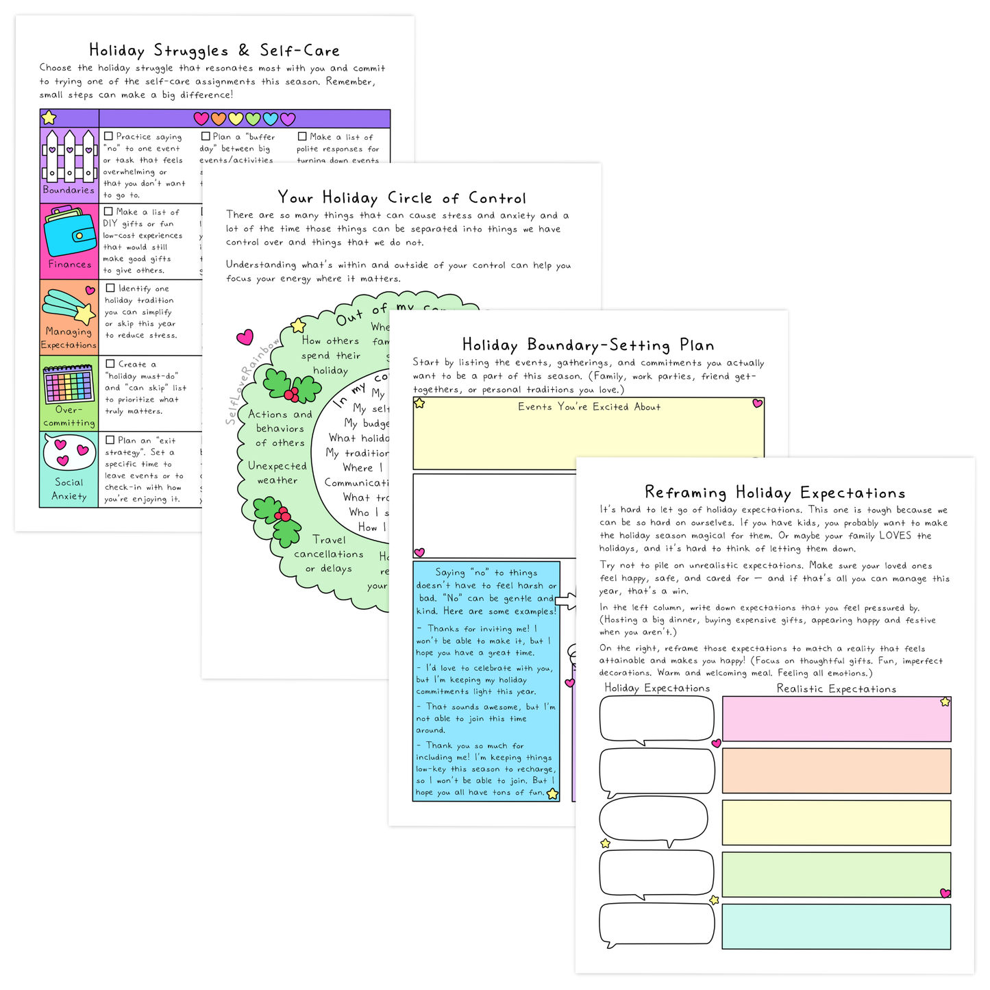 Holiday Self-Care Guide & Planner