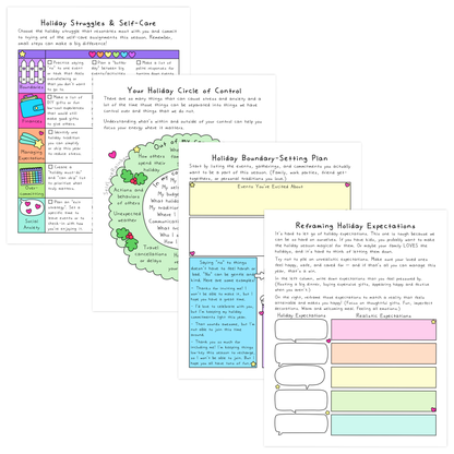 Holiday Self-Care Guide & Planner