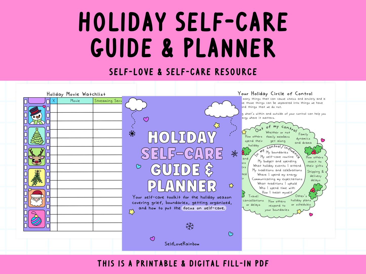 Holiday Self-Care Guide & Planner