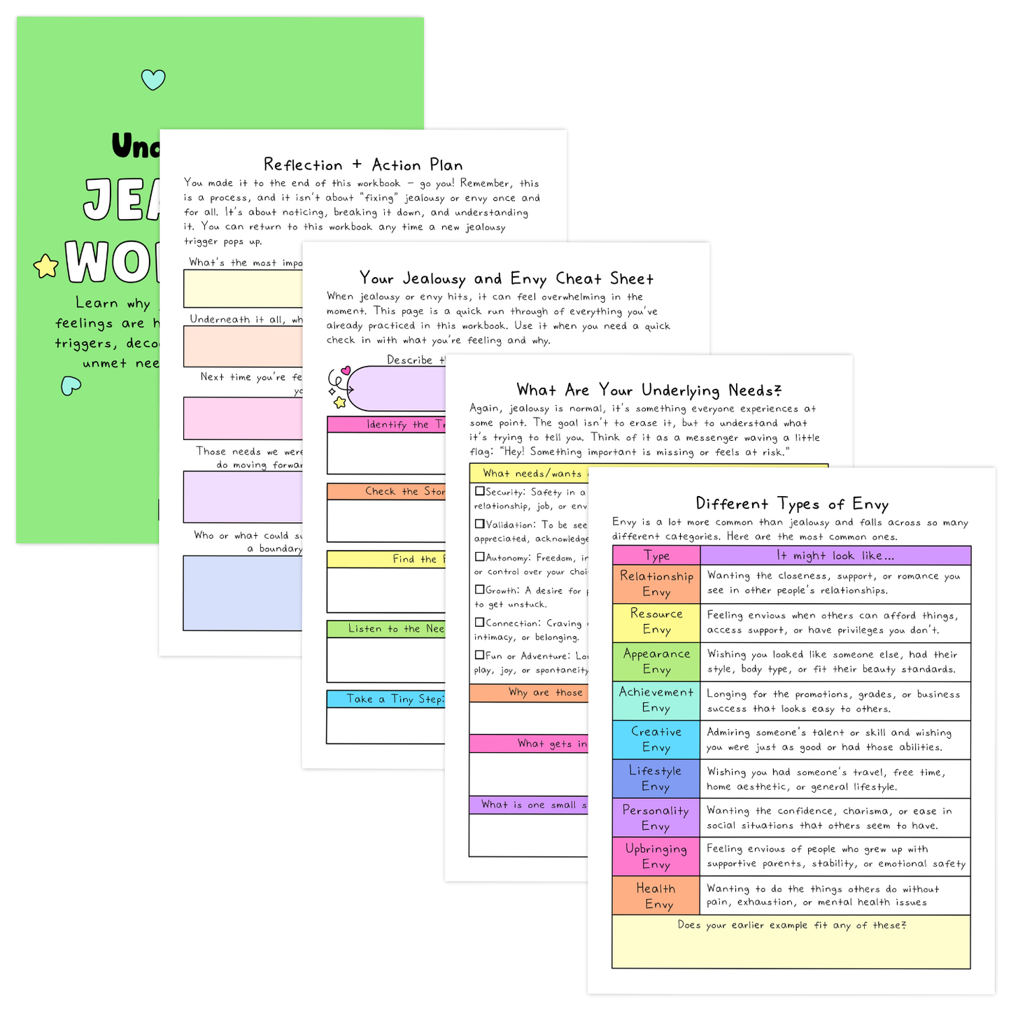 Understanding Jealousy Workbook