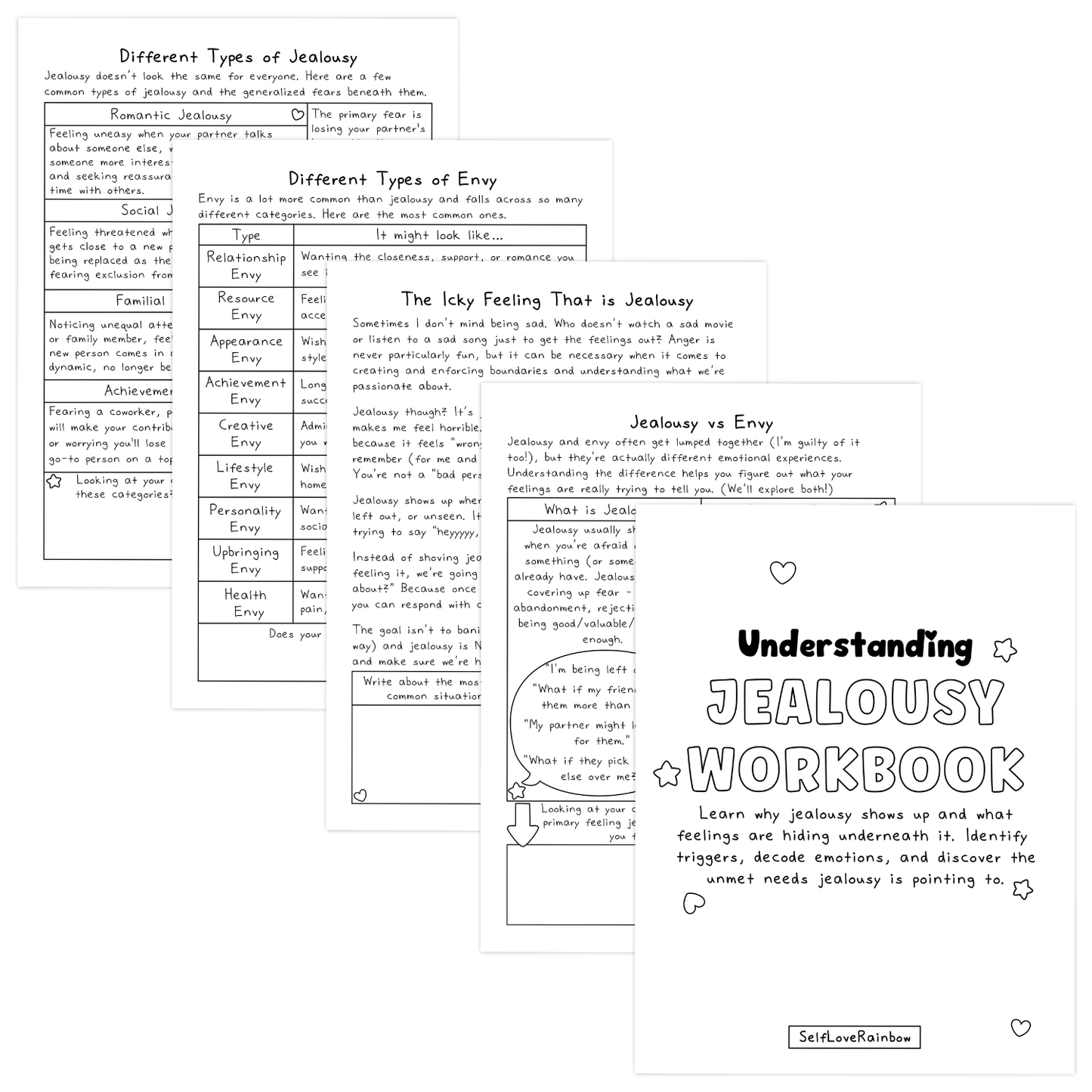 Understanding Jealousy Workbook
