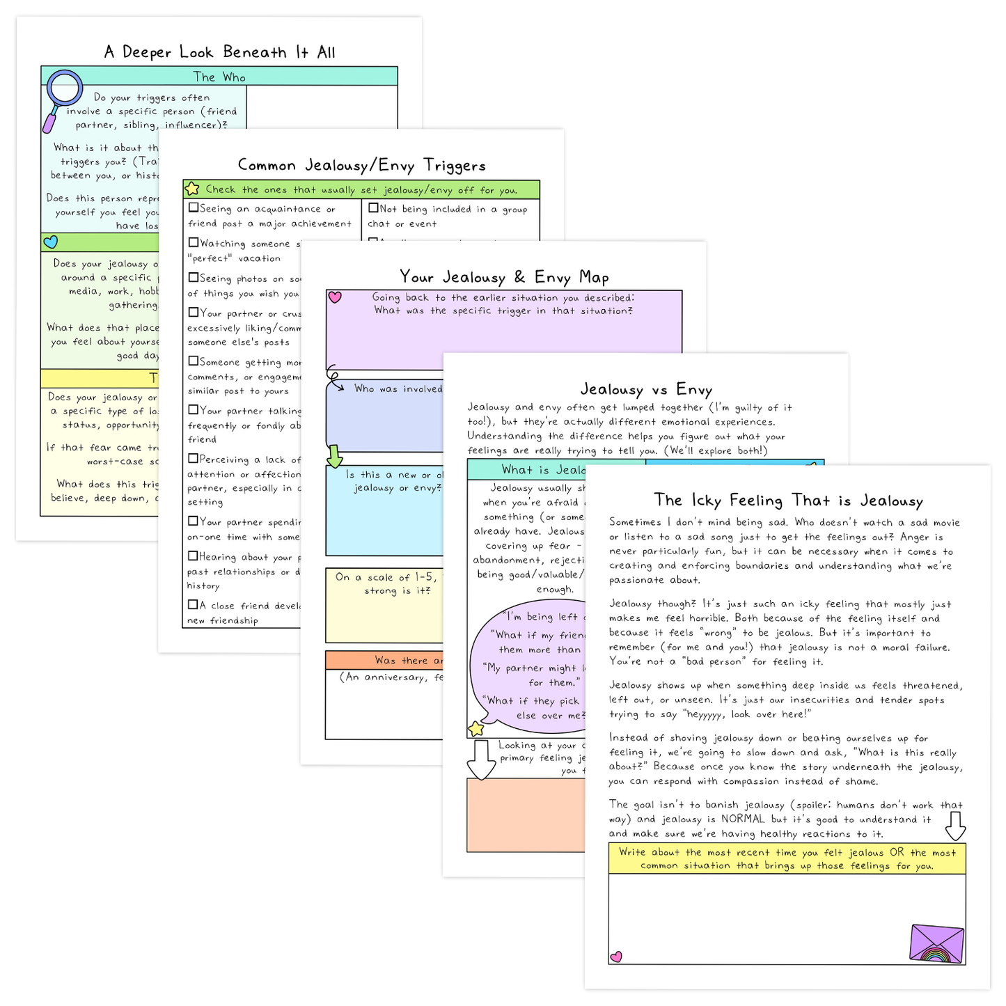 Understanding Jealousy Workbook