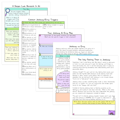 Understanding Jealousy Workbook