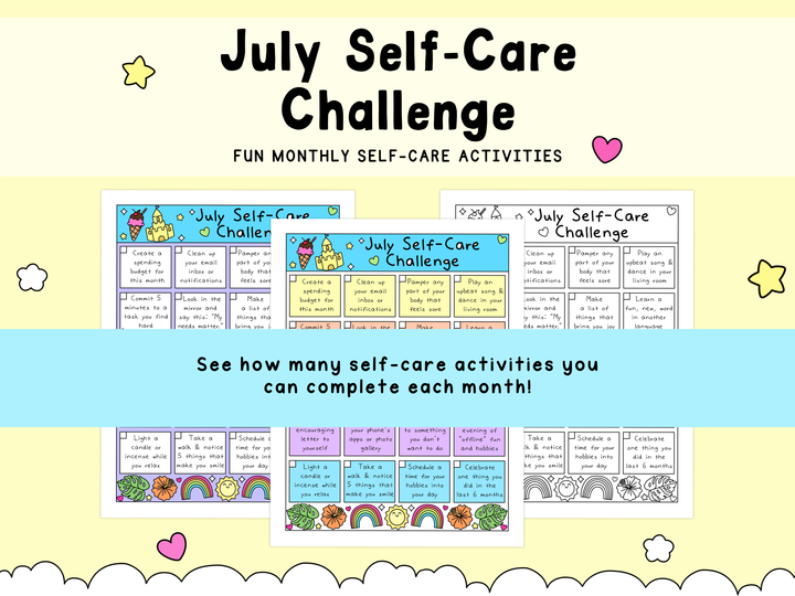 July Self-Care Challenge