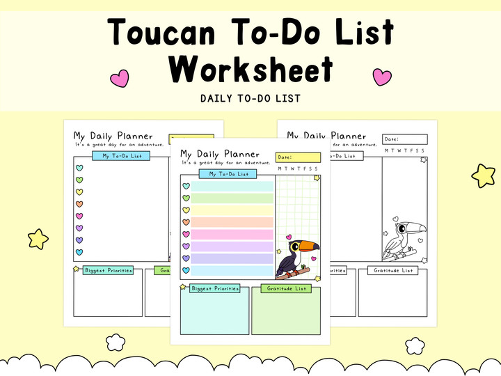 Toucan Daily Planner