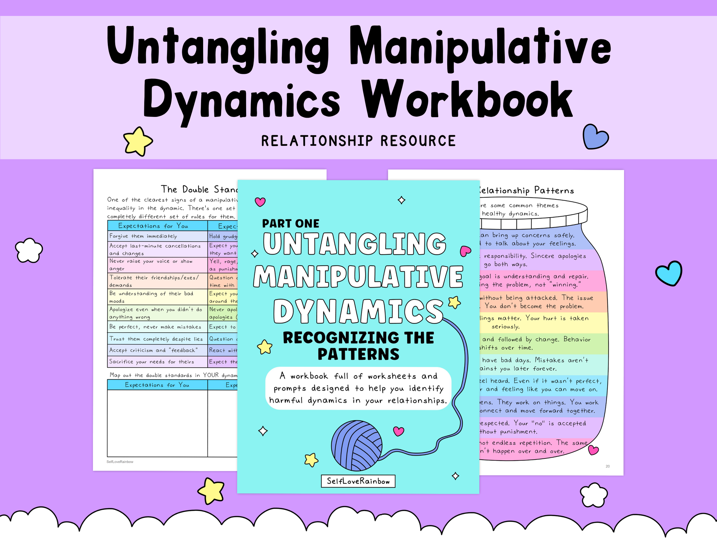 Untangling Manipulative Dynamics Workbook relationship resource