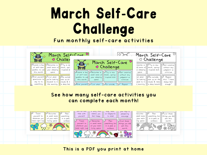 March Self-Care Challenge