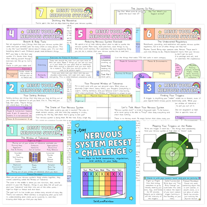 7-Day Nervous System Reset Challenge worksheet