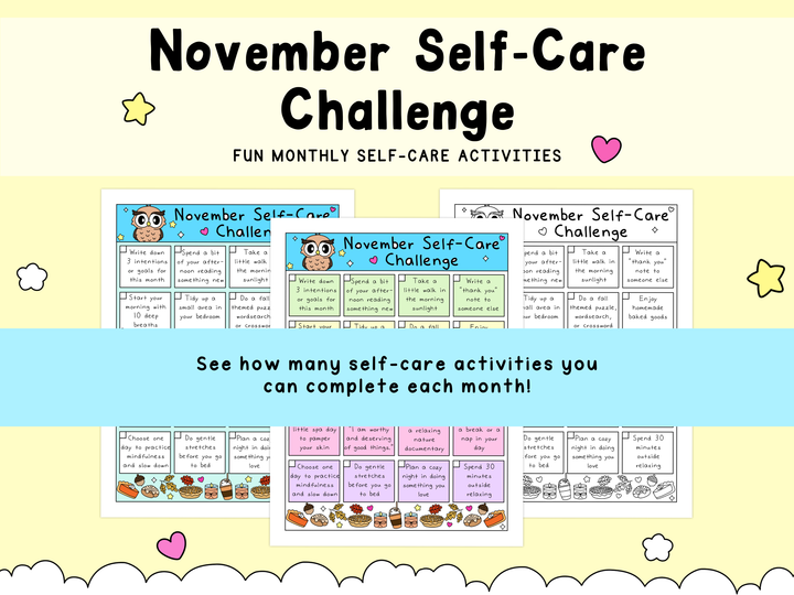November Self-Care Challenge