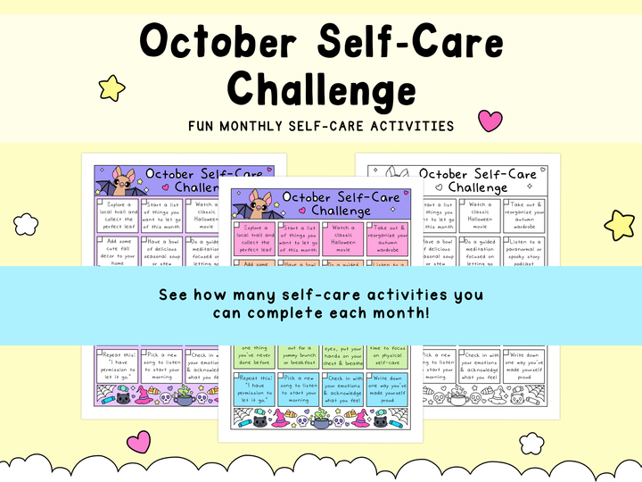 October Self-Care Challenge
