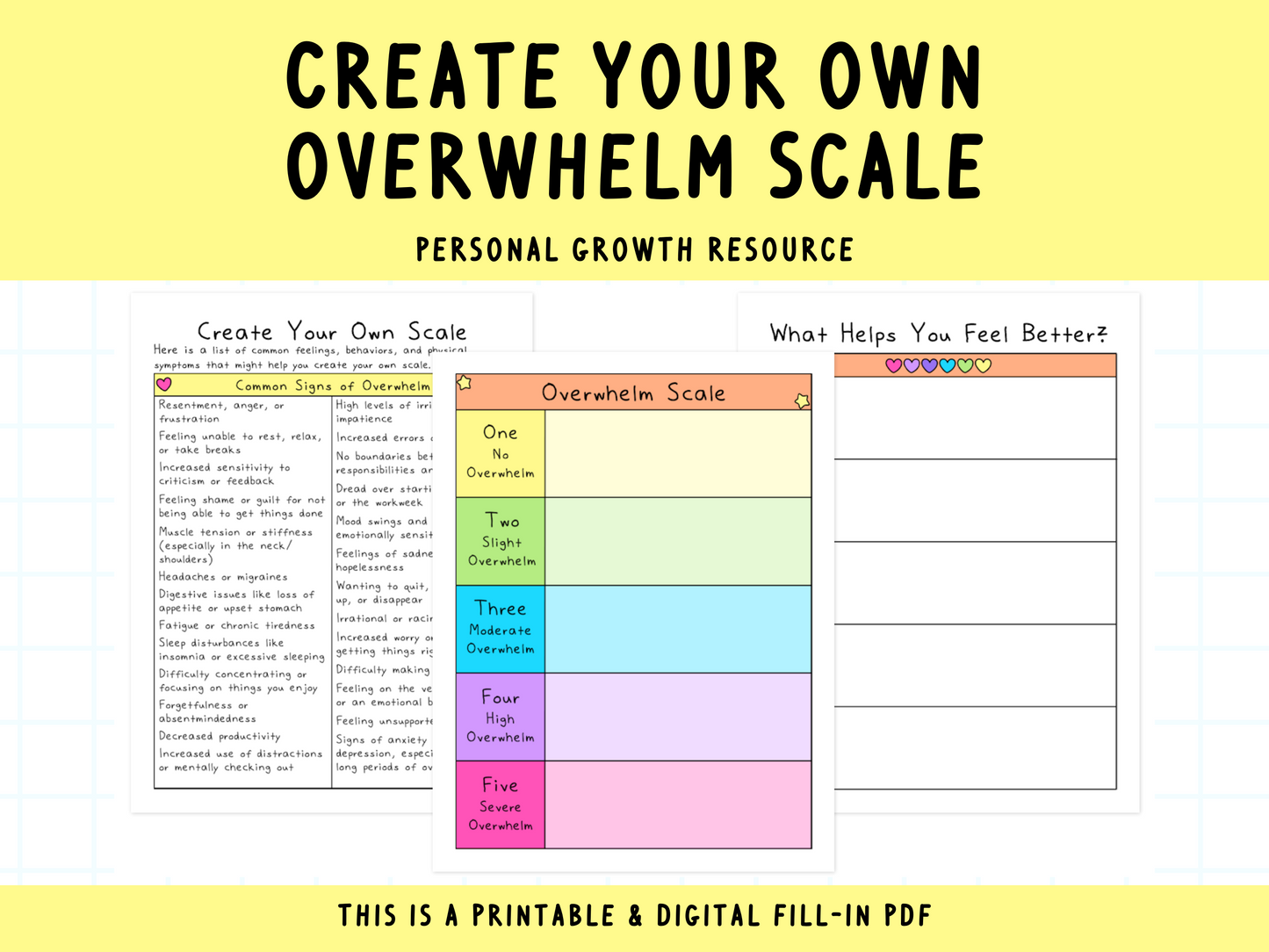 Create Your Own Overwhelm Scale