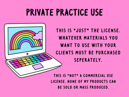 Private Practice Use License: One Product