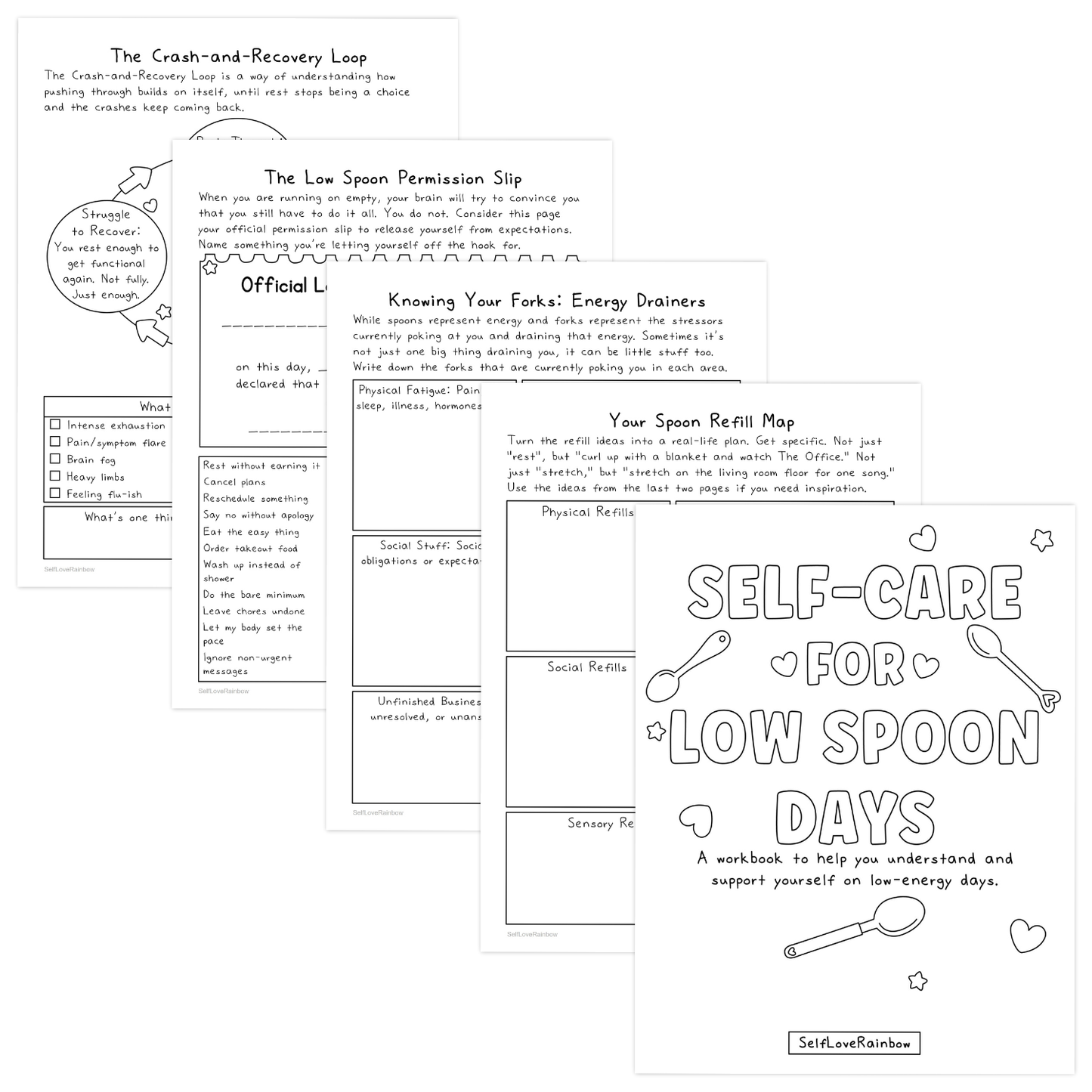 Self-Care for Low Spoon Days