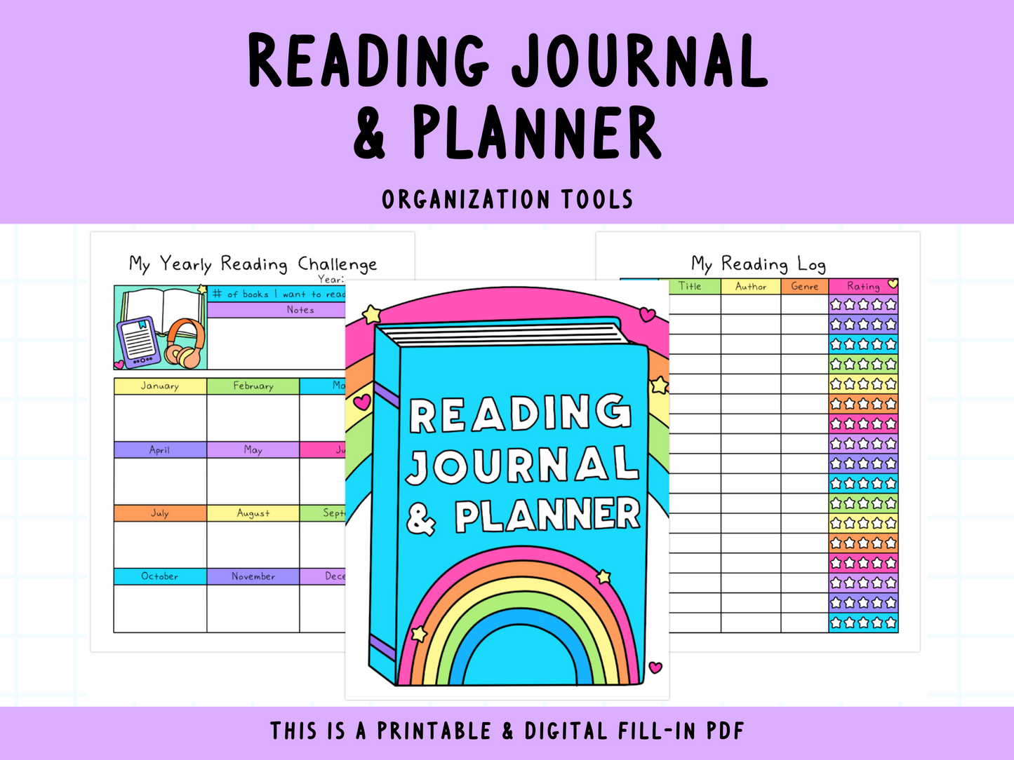 Reading Journal & Planner