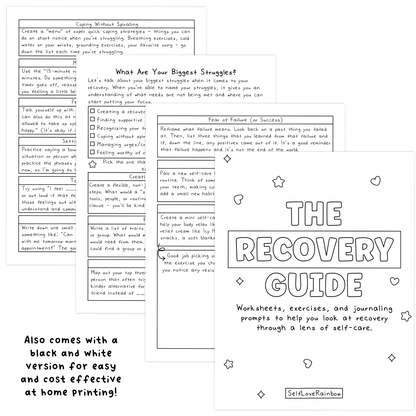 The Recovery Workbook, Journal, & Tracker