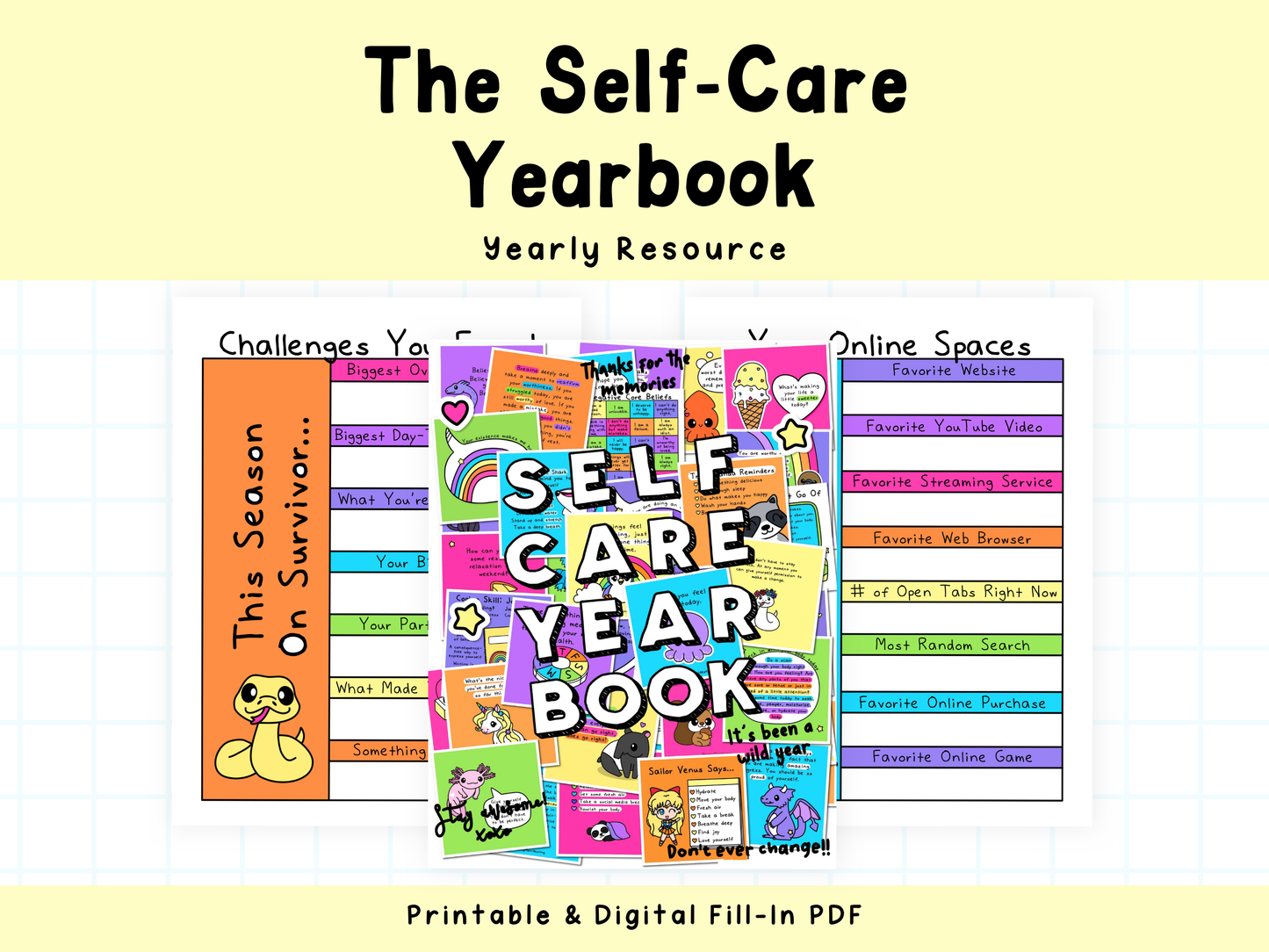 The Self-Care Yearbook