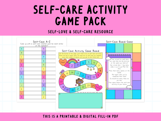 Self-Care Game Pack