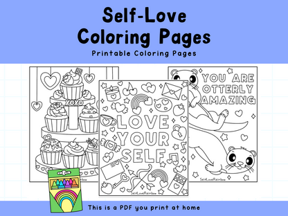Self-Love Coloring Pages