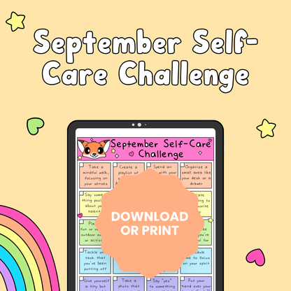September Self-Care Challenge