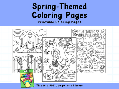 Spring Coloring Pages