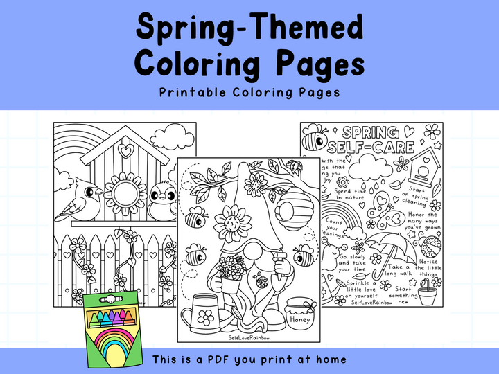 Spring Coloring Pages