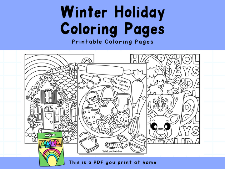 Holiday Coloring Pages