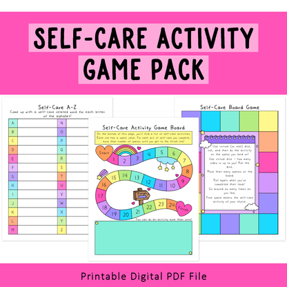 Self-Care Game Pack