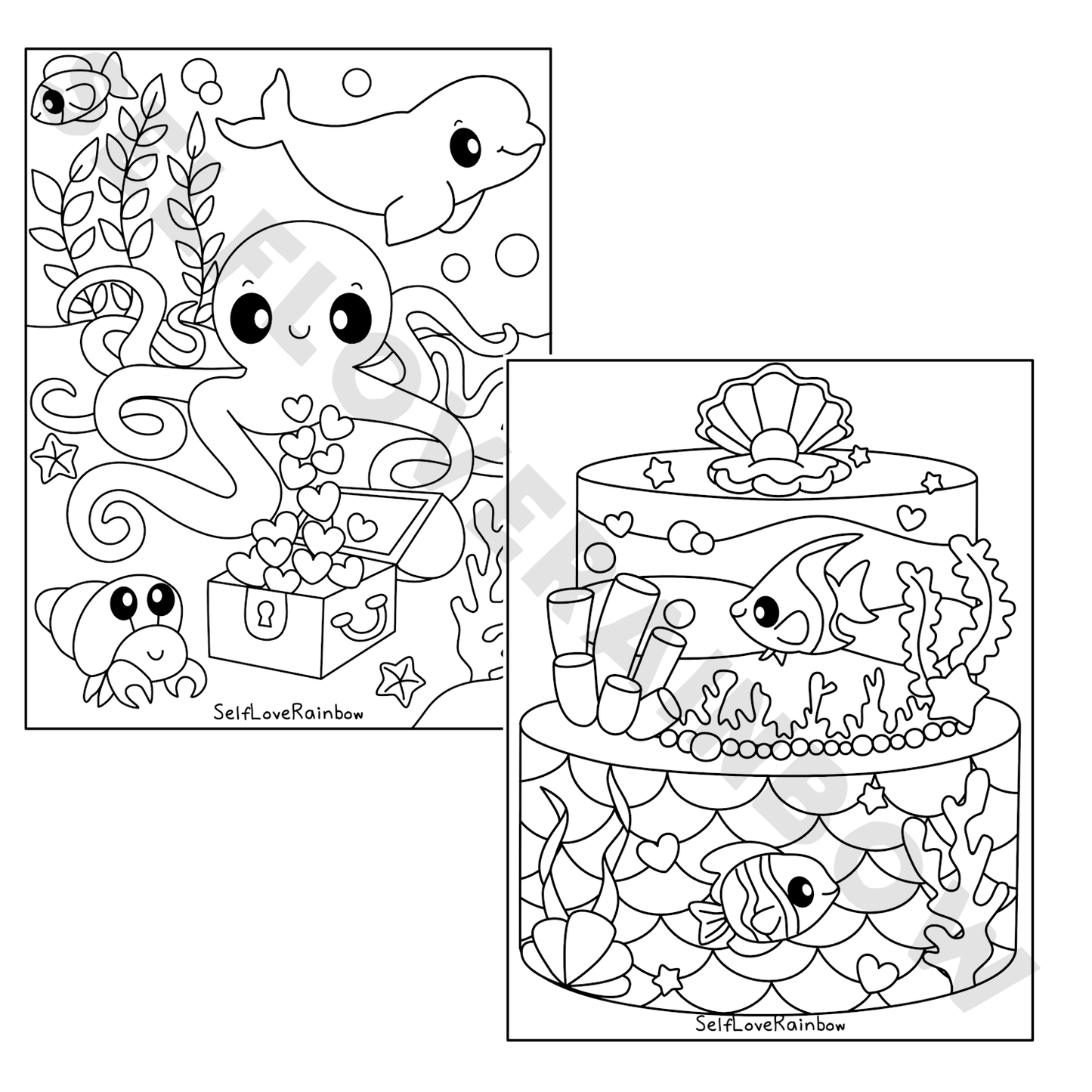 Underwater Coloring Pages