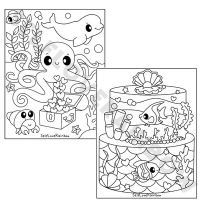 Underwater Coloring Pages