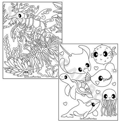 Underwater Coloring Pages