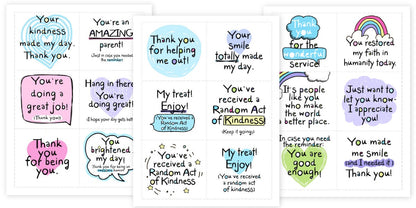 Printable Random Acts of Kindness Cards