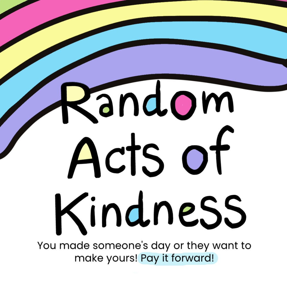 Printable Random Acts of Kindness Cards