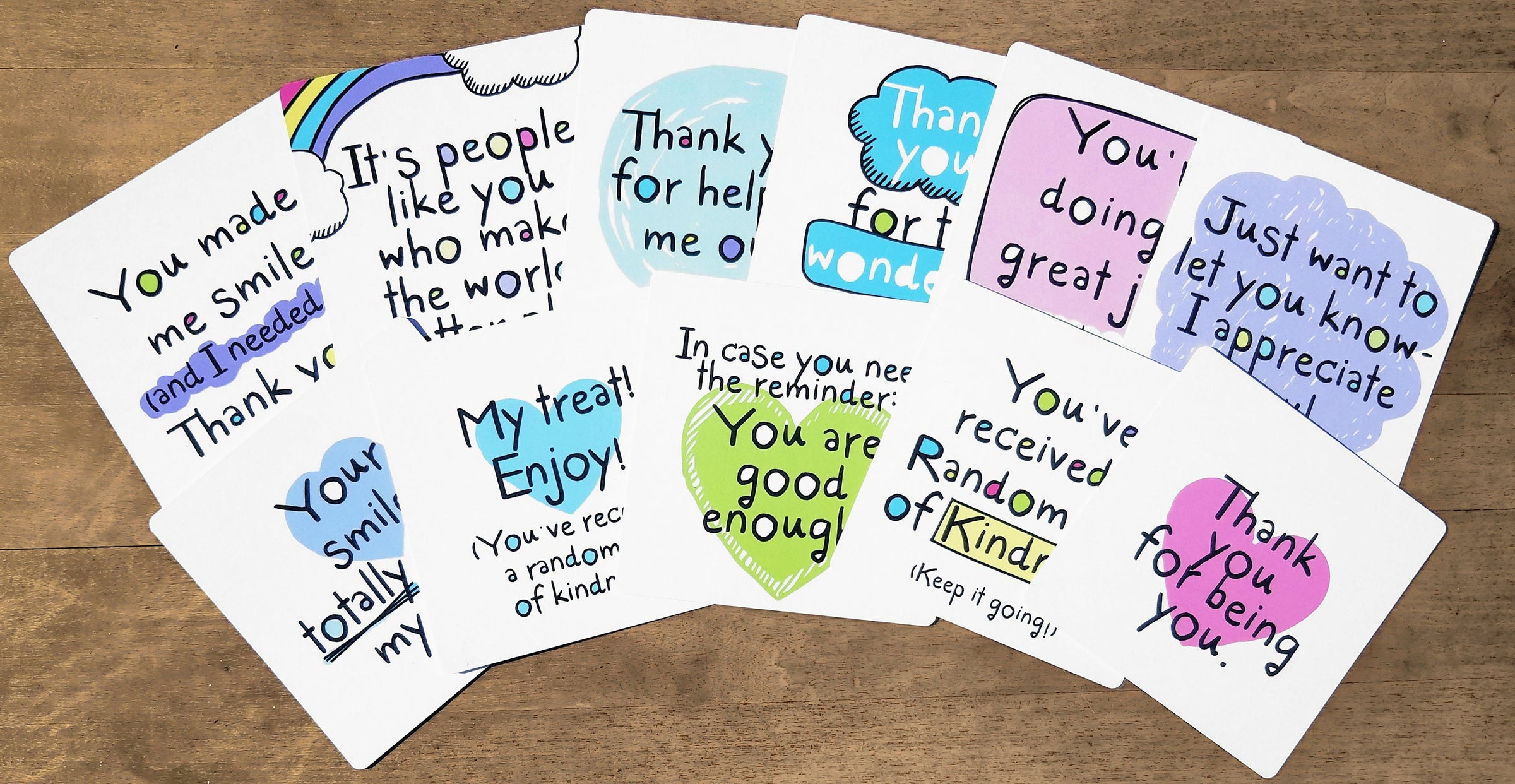 Printable Random Acts of Kindness Cards