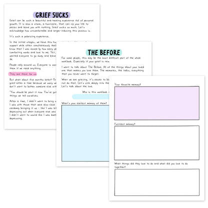 Uncovering Grief Workbook