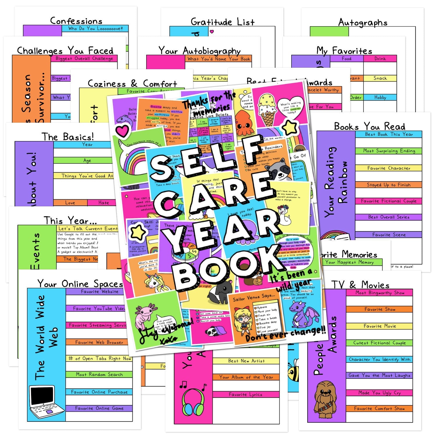 The Self-Care Yearbook