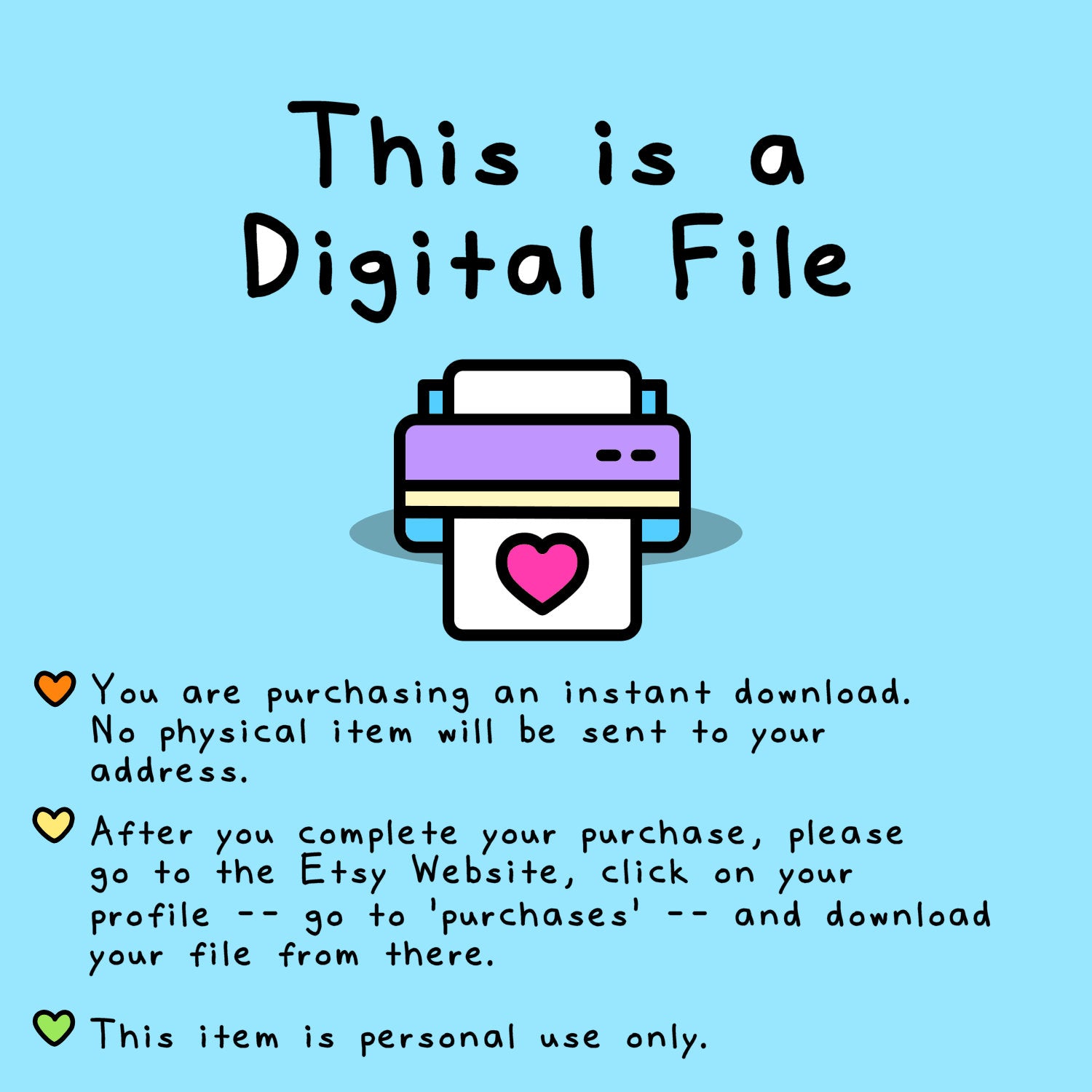 Digital Image Bundle | Printable Art | Colorful Wall Art | Classroom Poster | Coping Skills | Therapist Office | Calm Corner