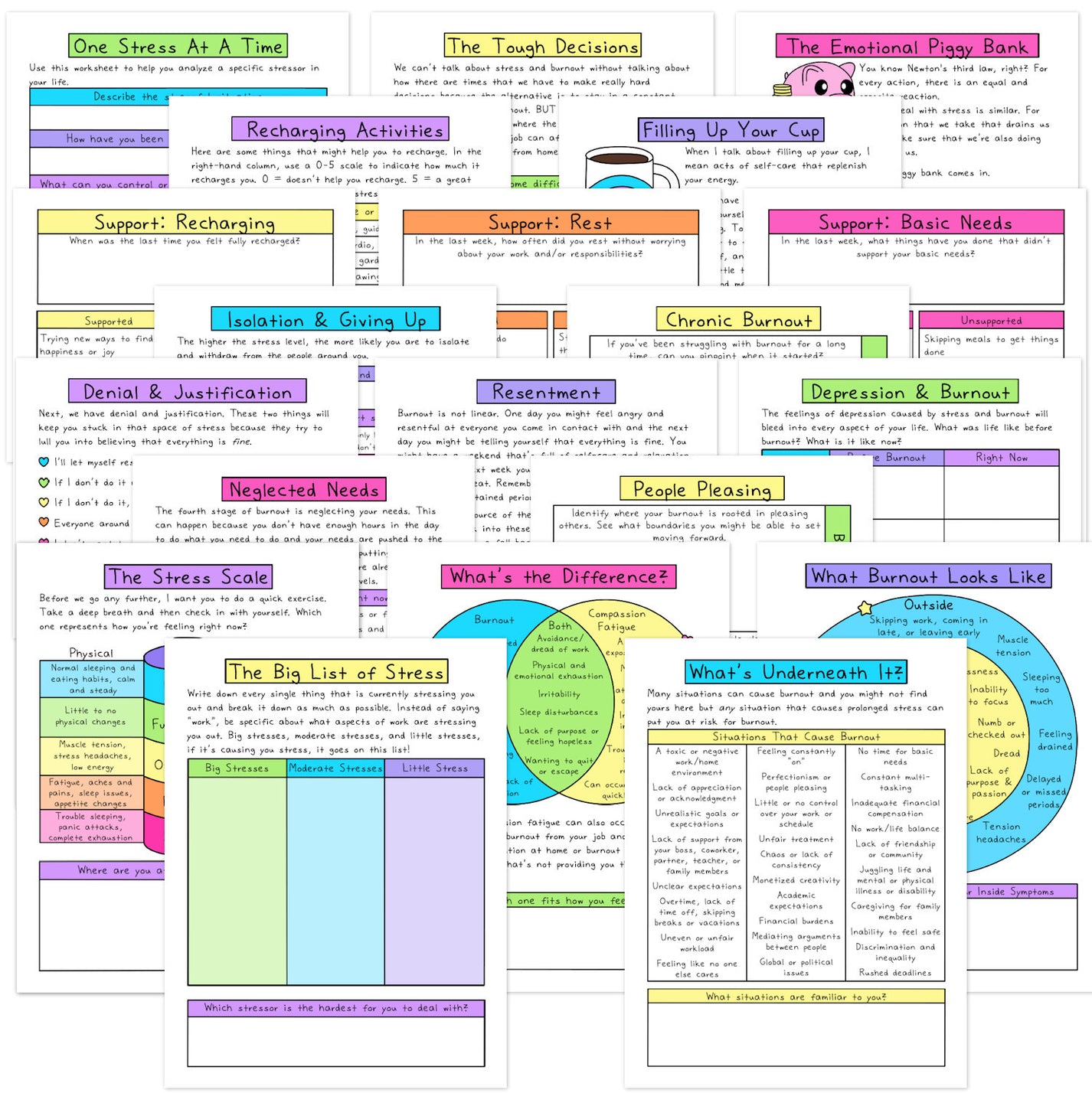 Self-Care for Burnout – SelfLoveRainbow