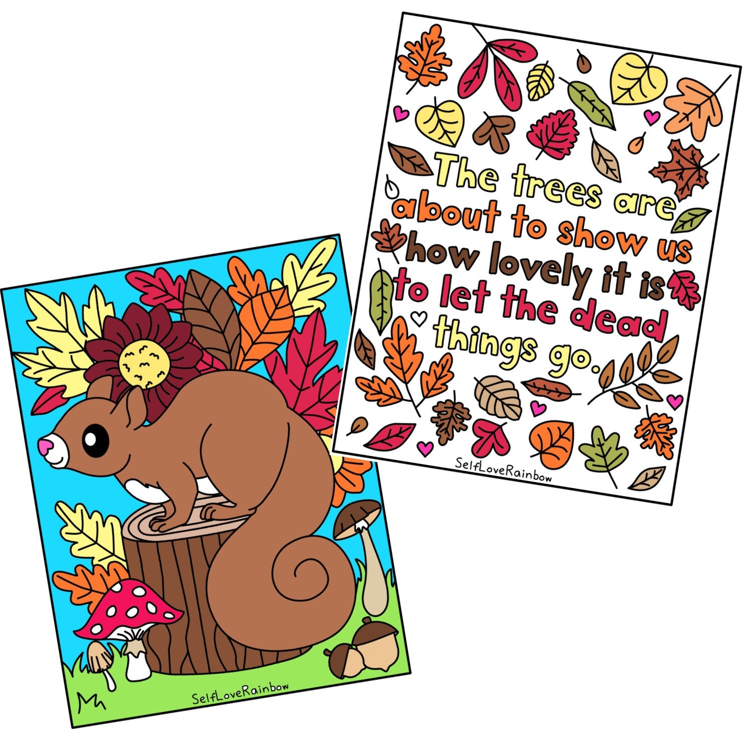 Autumn Coloring Pages