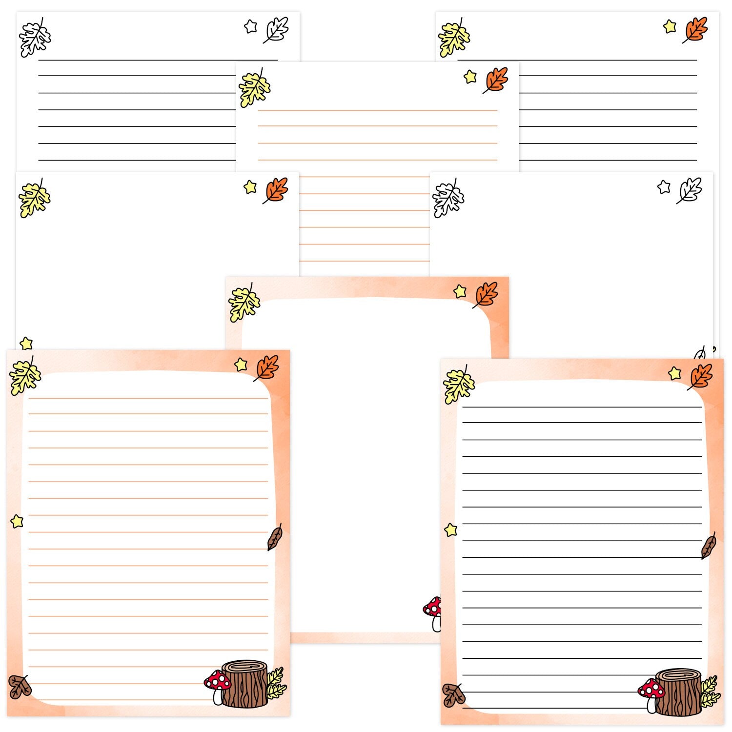 Autumn Journaling Pages