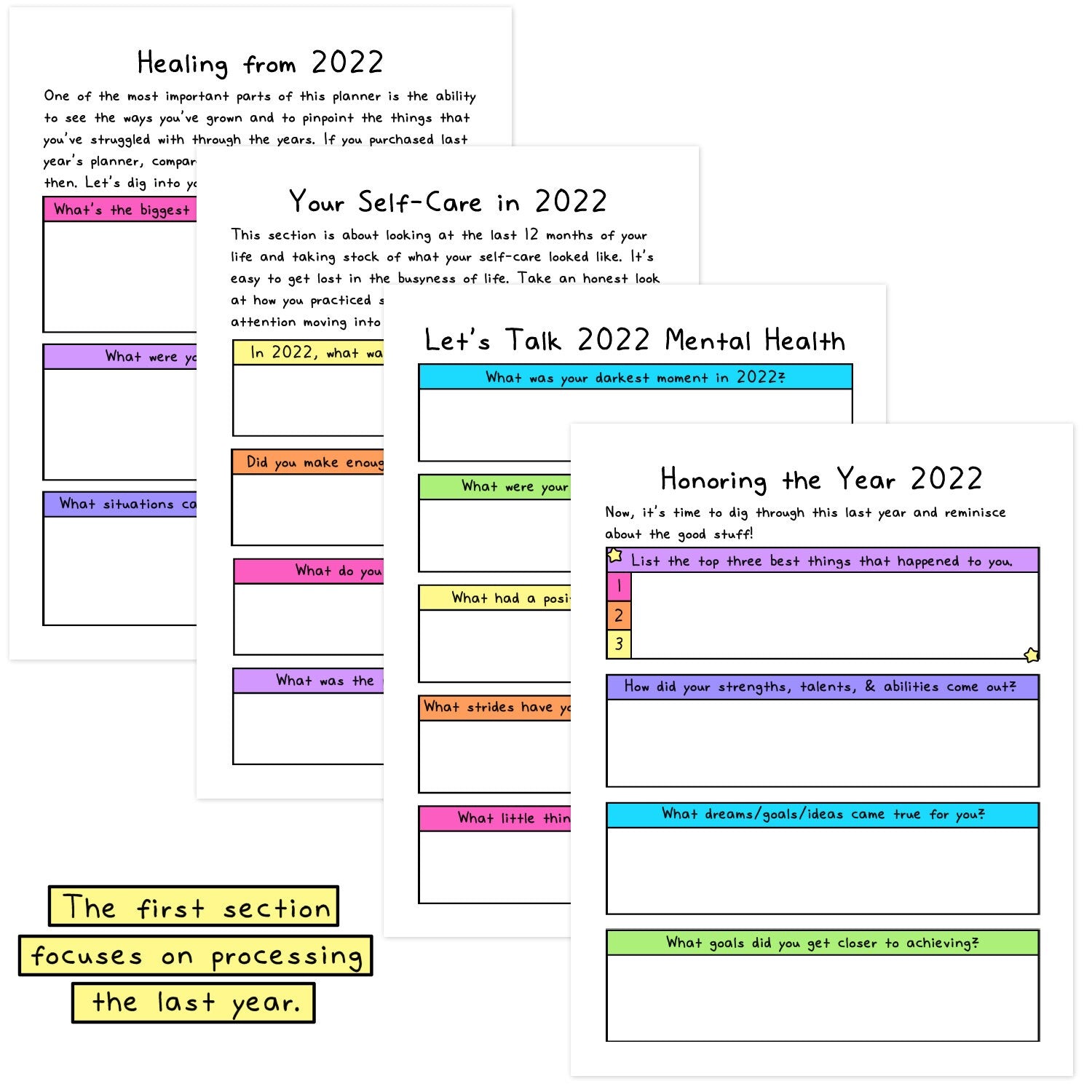 2023 Witchy Self-Care Planner