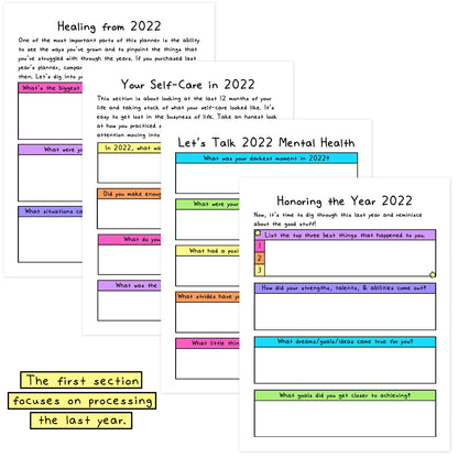 2023 Witchy Self-Care Planner