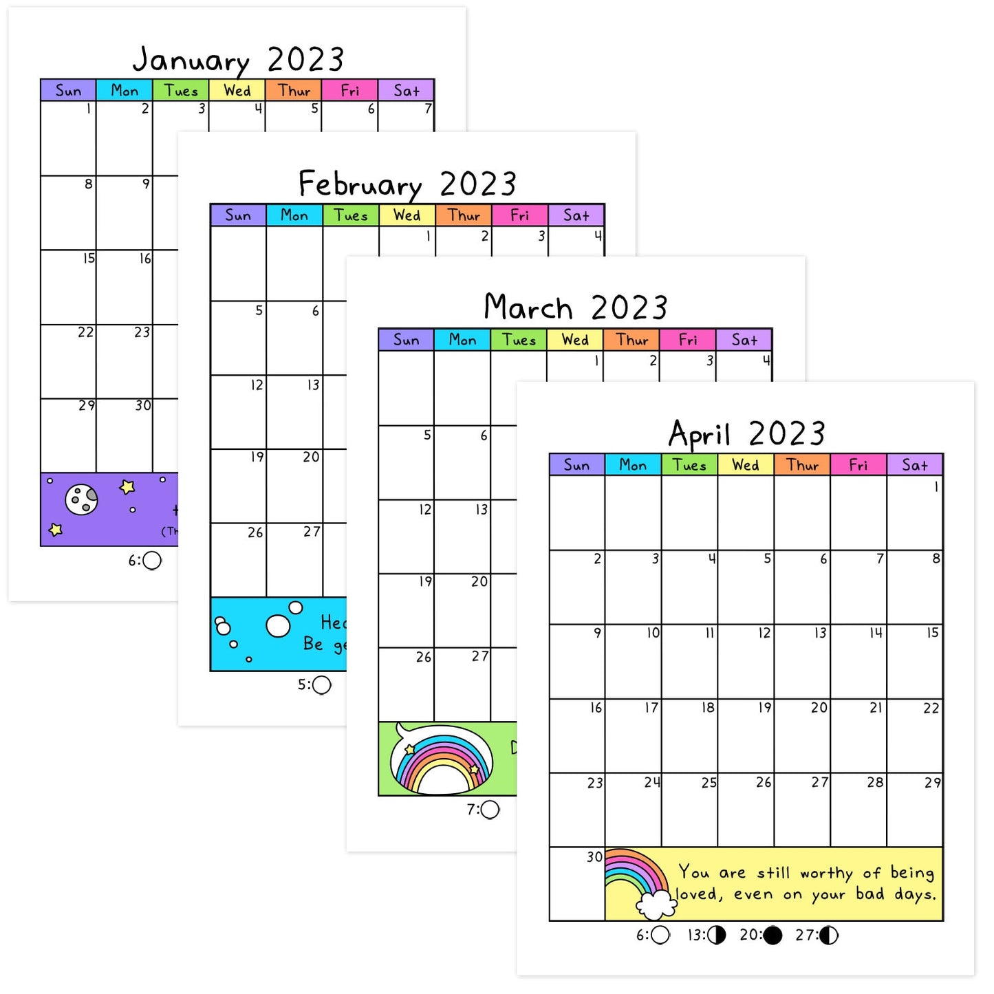 2023 Witchy Self-Care Planner