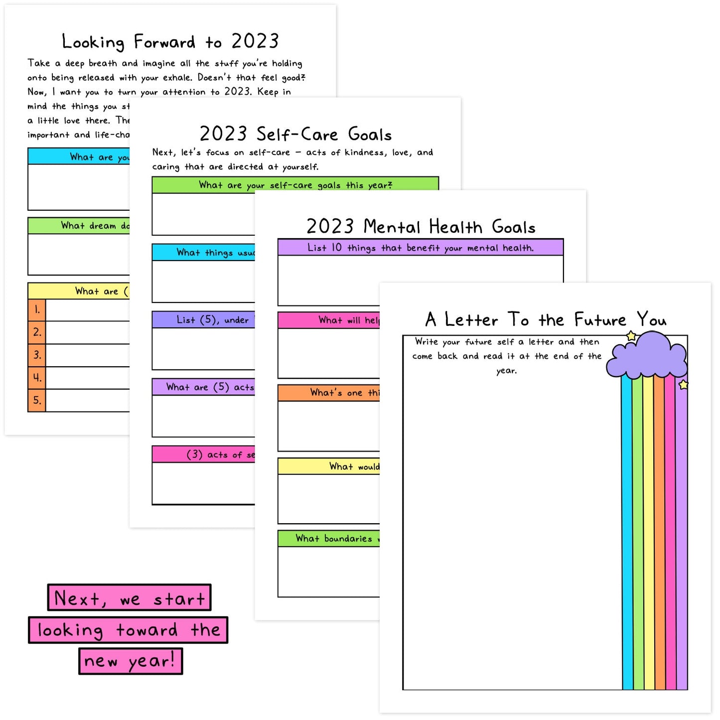 2023 Witchy Self-Care Planner