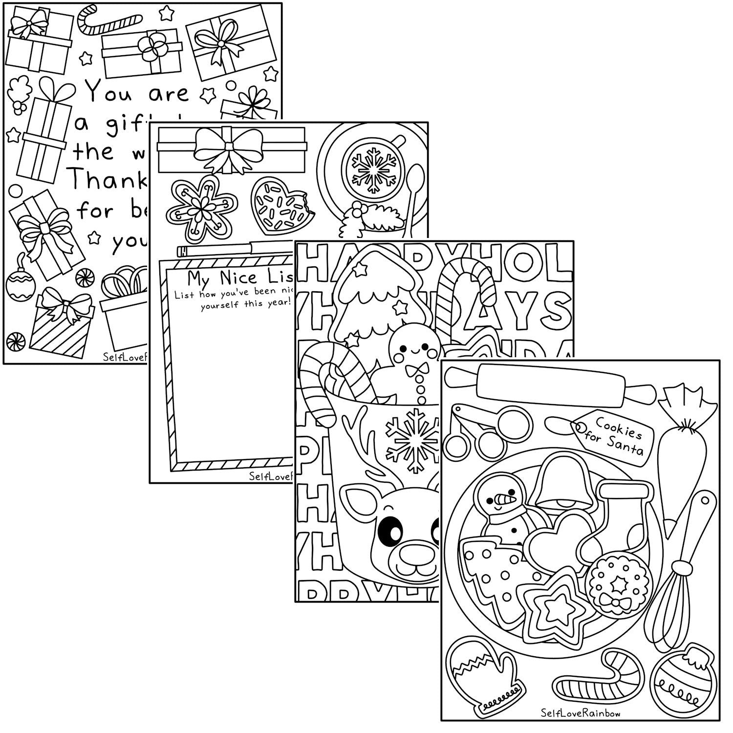 Holiday Coloring Pages