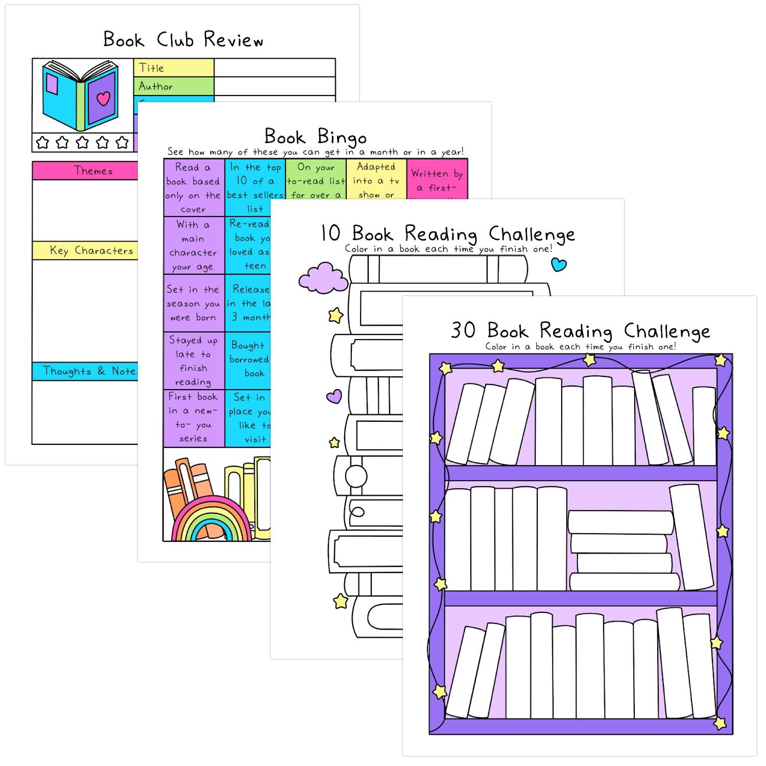Reading Journal & Planner