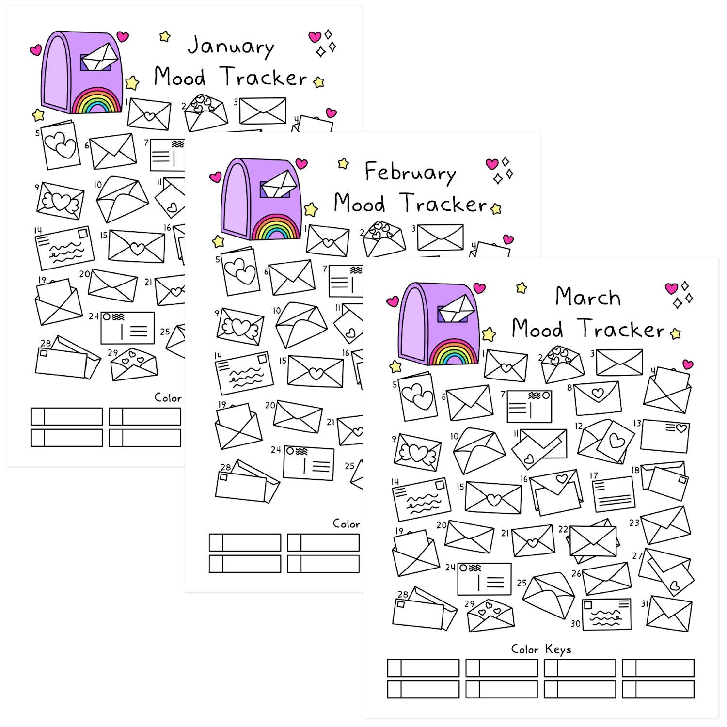 Love-Themed Mood Tracker