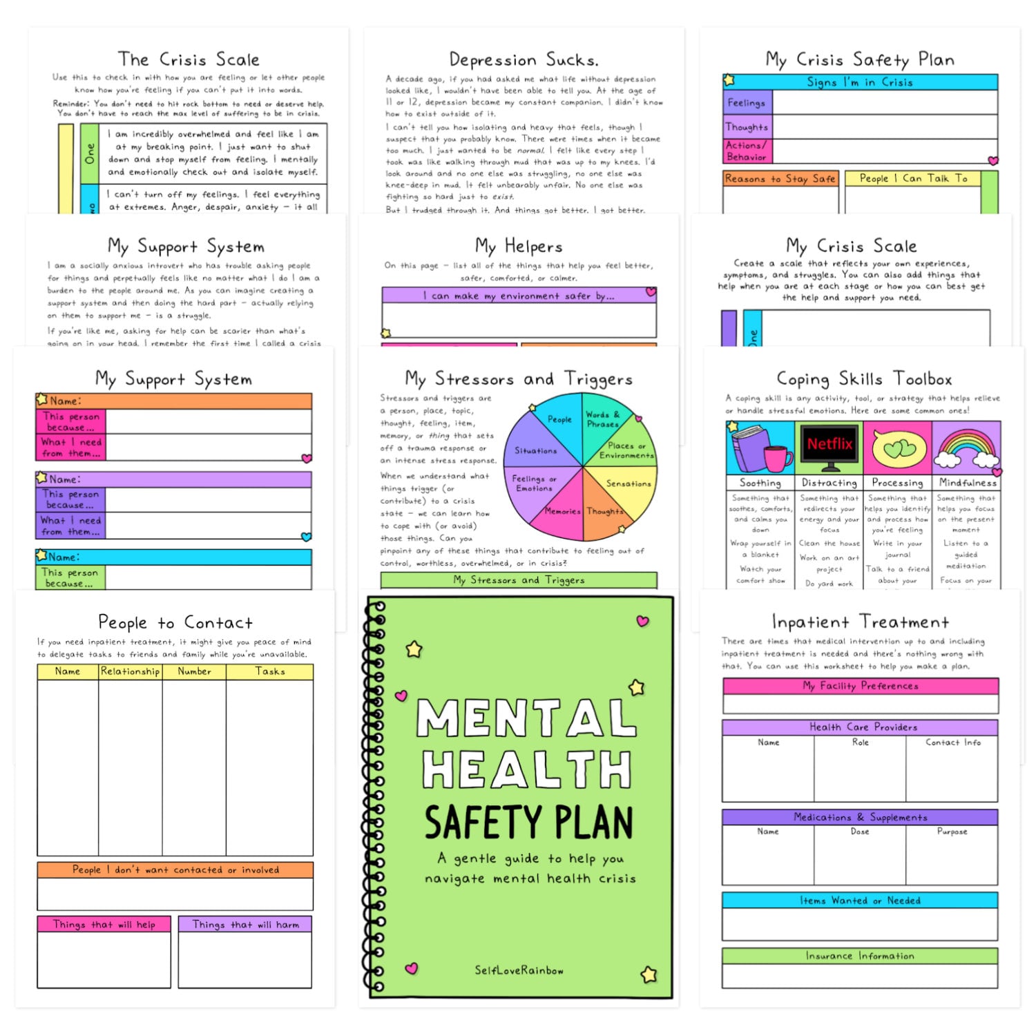 Mental Health Crisis Safety Plan
