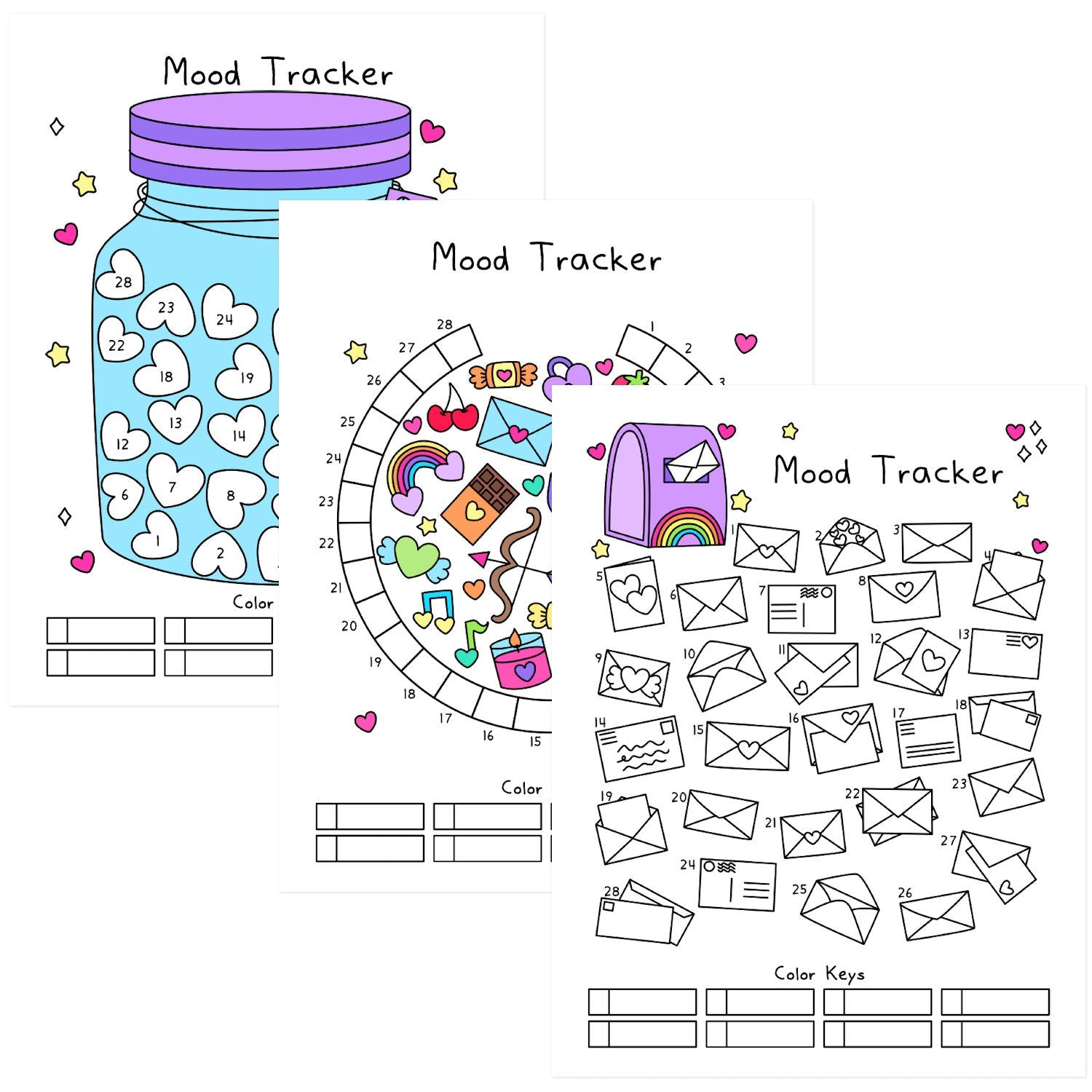Love-Themed Mood Tracker