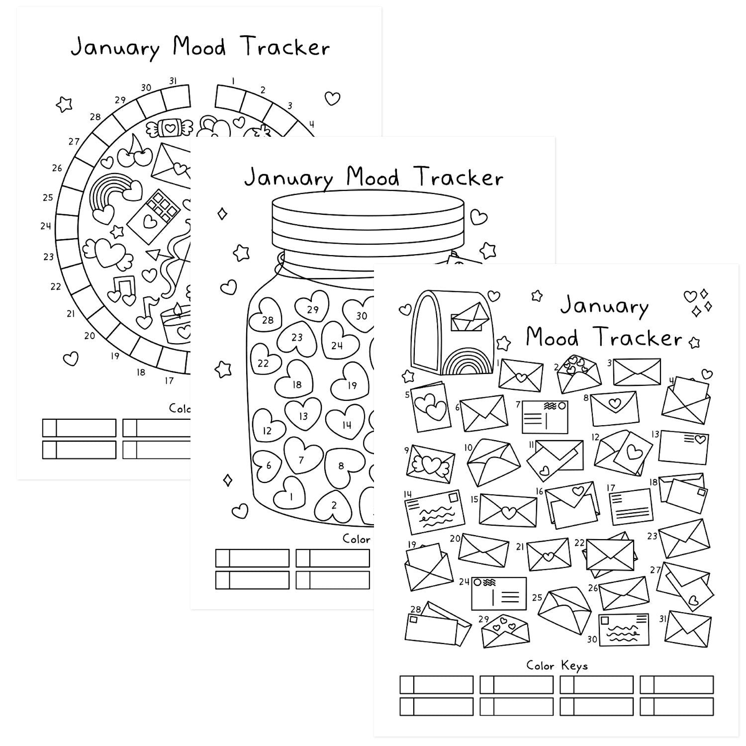 Love-Themed Mood Tracker