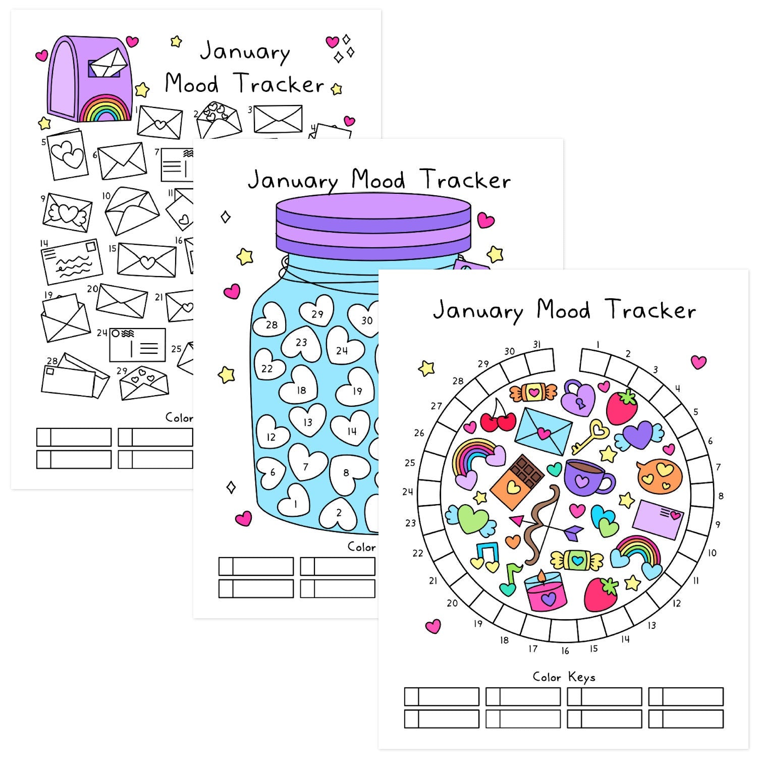 Love-Themed Mood Tracker